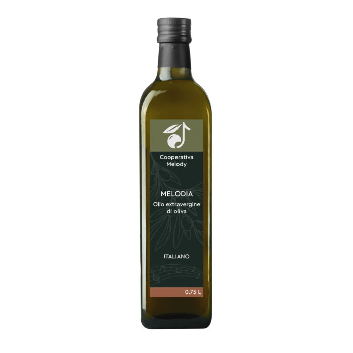 Bottiglia 0,75L Olio Extravergine di Oliva Italiano